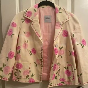 Moschino Floral Print Jacket